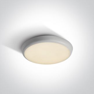 ONE LIGHT 67366/W/W Livisi biały plafon LED 3000K 12W IP54