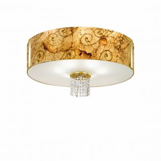 KOLARZ 0345.16.3.ME.AU.OKPT EMOZIONE lampa sufitowa złoto 24K
