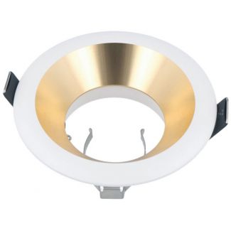 LED line 241314 Oprawa aluminiowa okrągła biało-złota OLTIKA