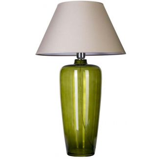 4 CONCEPTS BILBAO GREEN L019811206 lampa stołowa z abażurem