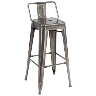 King Home KH010100972 Krzesło barowe TOWER BACK 66 (Paris) metal