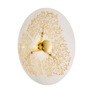 KOLARZ 0417.61XL.V1.3.GO LUNA lampa ścienna złoto 24K