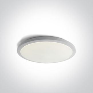 ONE LIGHT 67448/W/W Mitopoli biały plafon LED 3000K 24W IP20