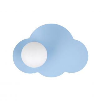 TK-LIGHTING 11265 CLOUD NEW BLUE KINKIET 1XG9