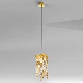 KOLARZ 1314.31MQ.3.KPTGN PRISMA lampa wisząca złoto 24K
