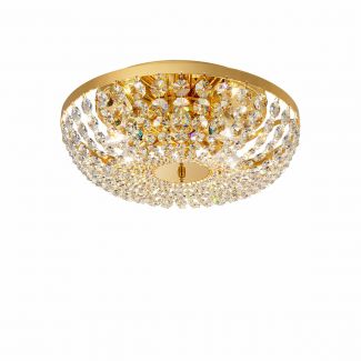 KOLARZ 3161.16/40 SCHC�NBRUNN lampa sufitowa złoto 24K
