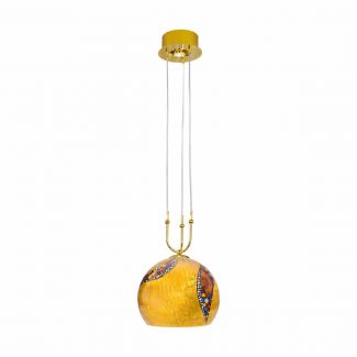 KOLARZ 0392.31+1M.3.KI.AU LUNA lampa wisząca złoto 24K