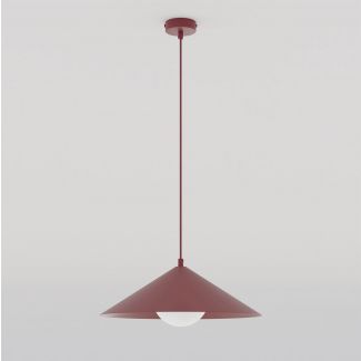 EMIBIG 1725/1M MONO 1M BURGUNDY OPAL Lampa wisząca