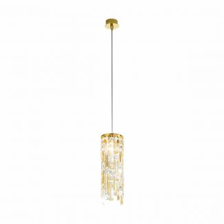 KOLARZ 1344.31M.3.P1.KPTGN PRISMA lampa wisząca złoto 24K