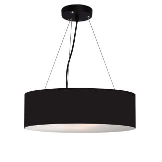 LIGHT PRESTIGE Lampa wisząca Delos 2xE27 czarna LP-8144/1P BK