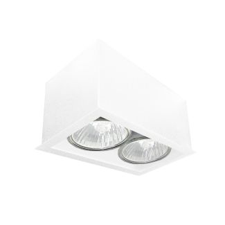 ANTIGO Plafon Cage out mini 1-2 - Biały (70 mm) 1081