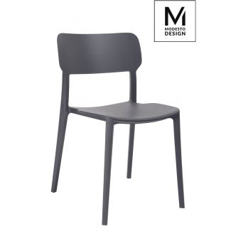 Modesto Design 308-APP.GREY.39 MODESTO krzesło AGAT szare - polipropylen