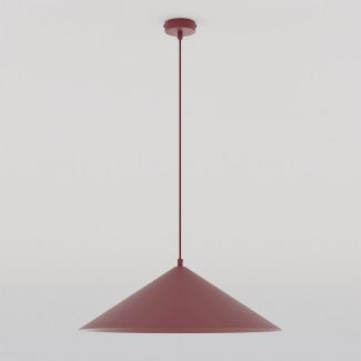 EMIBIG 1725/1L MONO 1L BURGUNDY OPAL Lampa wisząca