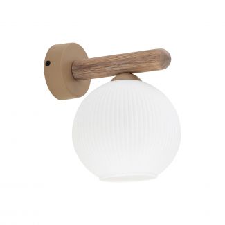 TK-LIGHTING 11077 VIRLO WHITE KINKIET 1XE14