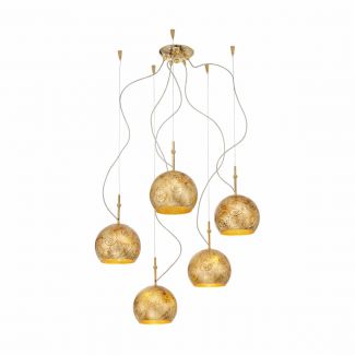 KOLARZ 0392.35.3.ME.AU LUNA lampa wisząca złoto 24K