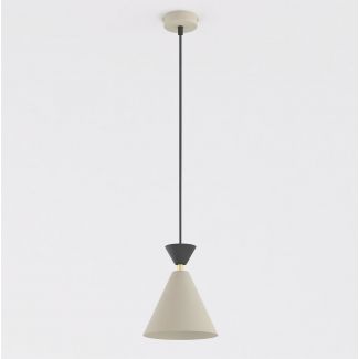 EMIBIG 1741/1 KLEVER 1 MOKKA BLACK Lampa wisząca