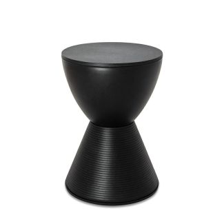 Modesto Design PP612.BLACK MODESTO stołek TAMBURO czarny - polipropylen