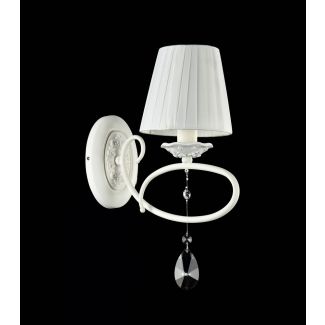 MAYTONI ARM001-01-W Elegant Passarinho Wall Lamp Pearl White