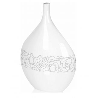 Artehome A7061-A Biały wazon dekoracyjny 44 cm