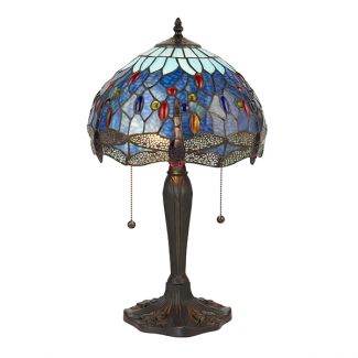 INTERIORS 1900 64090 Dragonfly blue small table 60W Indoor