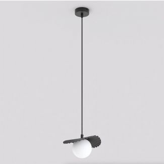 EMIBIG 1758/1 FLORA 1 BLACK OPAL Lampa wisząca