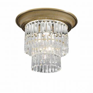 KOLARZ 0346.14S.4 MILORD CRYSTAL lampa sufitowa