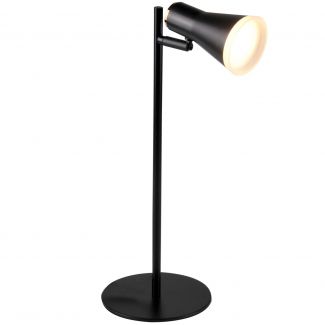 Polux 318404 Lampa biurkowa LED BERG Czarna