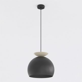 EMIBIG 1753/1 GEO 1 BLACK MOKKA Lampa wisząca