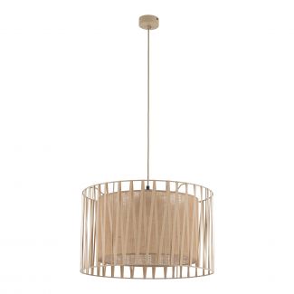 TK-LIGHTING 11461 HARMONY SABIA JUTA LAMPA WISZĄCA 3XE27