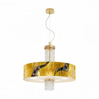 KOLARZ 0345.36.3.KI.AU.OKPT EMOZIONE lampa wisząca złoto 24K