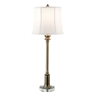 ELSTEAD Stateroom FE-STATEROOM-BL-BB 1 Light Buffet Lamp - Bali Brass