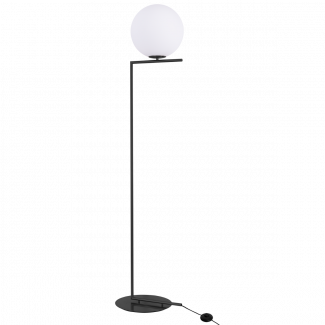 Step into design ST-9270 black Lampa stojąca podłogowa SOLARIS czarna 174 cm