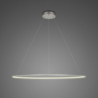 ALTAVOLA DESIGN LA073/P_100_in_3k_silver Lampa wisząca Ledowe Okręgi No.1 Φ100 cm in 3k srebrna