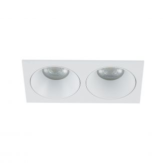 TK-LIGHTING 10580 PRISMA DUO WHITE 2 XGU10