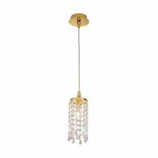 KOLARZ 262.31.3 CHARLESTON lampa wisząca złoto 24K