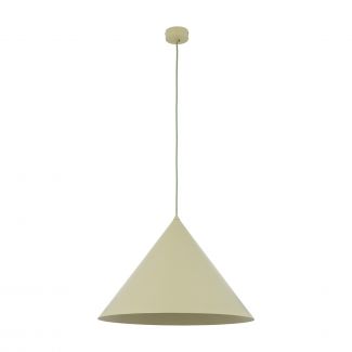 TK-LIGHTING 11420 CONO XL PISTACIO LAMPA WISZĄCA 1XE27