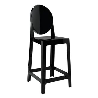 KING HOME KH010100227 Krzesło barowe VICTORIA 65 cm czarne