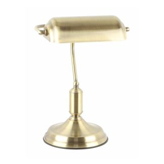 ZUMALINE A2048-GLD ROMA LAMPA BIURKOWA MOSIĄDZ/ANTIQUE BRASS