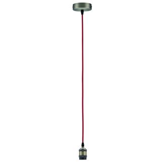 PAULMANN PL50386 Neordic Eldar Lampa wisząca max. 1x20W E27Czerwony/Oksydowany 230V Metal