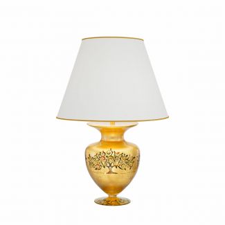KOLARZ 1417.71M.MU ANFORA lampa stołowa złoto 24K