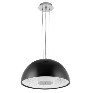 Step into Design ST-7049S black shiny Lampa wisząca FROZEN GARDEN czarna błyszcząca 40 cm