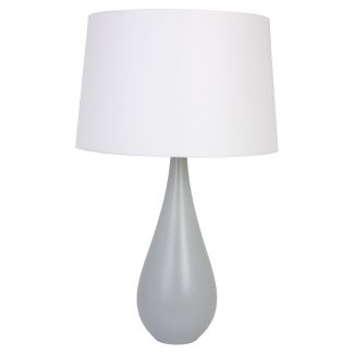 Hellux 4112236 Lampa VASE szara / biały abażur
