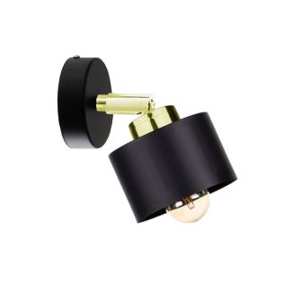 KETER 2338 Kinkiet 1xE27 SIMPLY BLACK/GOLD