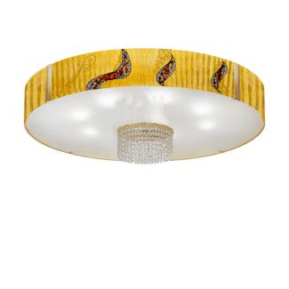 KOLARZ 0345.18S.3KI.AU.OKPT EMOZIONE lampa sufitowa złoto 24K