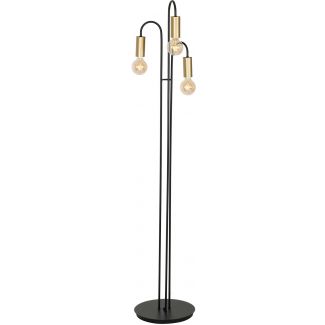 LUMINEX 509 oprawa przenośna Loppe lampa podłogowa czarny złoty