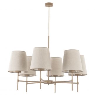 TK-LIGHTING 11167 ELIZABETH SABIA LAMPA WISZĄCA 6XE27