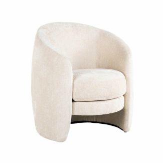RICHMOND S4551 FR WHITE fotel FENNA biały