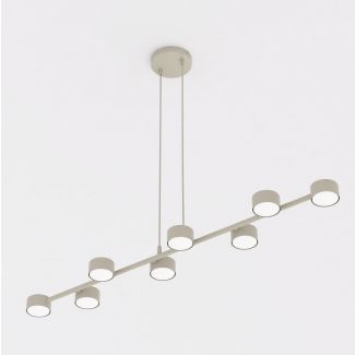 EMIBIG 1707/8 MEGARA 8 MOKKA Lampa wisząca