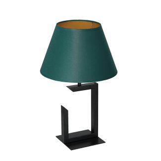 LUMINEX 3398 oprawa przenośna Table lamps lampa stołowa zielony złoty