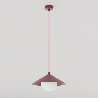 EMIBIG 1725/1S MONO 1S BURGUNDY OPAL Lampa wisząca